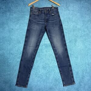 American Eagle Jeans Mens 29x34 AirFlex Plus Athletic Skinny Fits 30x32